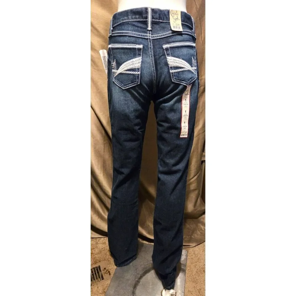 NWT - Cruel Girl Caroline Mid Rise Boot Cut Slim - Size 1XL